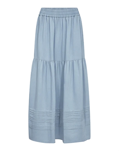 Mos Mosh - MMMarlow Softy Nederdel - Light Blue